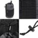 USA GEAR FlexARMOR-X Large Lens Case Pouch - Deluxe Neoprene Protection - Fits 70-300mm Lens - Carabiner Clip, Zippered Pocket - Black/Gray - Buy Online on SooperMarket.com