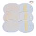 6 Pack Large Exfoliating Face Body Pad - 100% Soft Terry Cloth Loofah Sponge Scrubber Brush for Men and Women - Bath Spa and Shower - Buy Online on SooperMarket.com