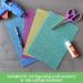 SANZIX Glitter Cardstock Paper - 40 Sheets, 20 Colors, 110lb, A4 Size - Perfect for Cricut, Scrapbooking, DIY Crafts & More! - Buy Online on SooperMarket.com