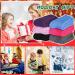 Winter Warm Kids Wool Crew Socks - 6 Pairs Solid Color for Boys and Girls 4-7 Years - Buy Online on SooperMarket.com