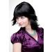 WIG ME UP 8019-2 Black Straight Layered Wetlook Wig - International Shipping Available - Buy Online on SooperMarket.com