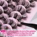 Dramatic D Curl 100 pcs Fluffy Mink Lash Clusters - DIY False Eyelashes by EYDEVRO - Buy Online on SooperMarket.com