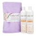Curly Girl Shampoo Conditioner & Anti Frizz Microfiber Towel Set (Lavender)