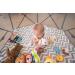 Minnebaby Hexagon Playpen Mat - Compatible with hiccapop & Regalo Playards | Non-Slip & Portable Pad for Comfortable Playtime - Buy Online on SooperMarket.com