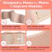 AZMED Maternity Belly Band for Pregnant Women - Pregnancy Support Belt for Abdomen, Pelvic, Waist & Back Pain Relief - Adjustable Maternity Belt for All Stages of Pregnancy & Postpartum - Beige - Buy Online on SooperMarket.com