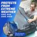 Waterproof Rooftop Cargo Carrier- 16 Cubic Ft. Storage Bag with Protective Mat for All Cars, With or Without Roof Racks - PI Store - Buy Online on SooperMarket.com