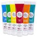 Ann Clark Professional-Grade Food Coloring Gel Made in USA 7 oz. Tubes 6 Colors