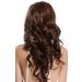WIG ME UP RGF-5547-LF-OP2/430 Women's Lace Front Wig - Dark Brown Red Balayage Mix Long Wavy Hair - Buy Online on SooperMarket.com