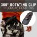 TH1 Tactical Flashlight Holster - Stretchable Rotatable Clip - 360 Degree Holder - Police Military Security - Black - Buy Online on SooperMarket.com