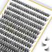 Lash Clusters 40D-D-14 LASH Individual Lashes 280 Clusters False Eyelash 10D 20D Lash Clusters Extensions Individual Lashes Cluster DIY Eyelash Extensions (RRDH-40D-0.07D-14) 40D-D-14 mm