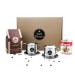 Vietbeans gift set "Breakfast for two" coffee gift - 250g ground traditional + 2 x stainless steel filter (phin) + signed condensed milk - coffee gift - gift for coffee lovers Traditional 1 piece (1 Pack)