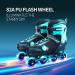 Adjustable Inline Skates Roller Blades with Light Up Wheels for Girls, Kids, Women, and Adults - High Performance Rollerblades for Beginners - Size M (US Big Kids 1-4) - Buy Online on SooperMarket.com