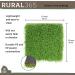 Rural365 Artificial Turf Nesting Box Pads - 12x12, 4 Pack - Chicken Coop Grass Laying Pads - Buy Online on SooperMarket.com