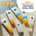 NIVEA SUN Triple Protect Light Sun Fluid SPF50+ (40ml) Face Sun Cream SPF50 with Hyaluron Protects Against UV Blue Light and Pollution Daily Face Sunscreen - Buy Online on SooperMarket.com