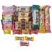 Asian Snack Box Variety Pack - 40 Count Sampler Gift Bundle with Japanese, Korean Candy, Chips, Cookies, Ramen, and Gummy Treats for Kids, Adults, College Students - Individual Wrapped Assortment - Buy Online on SooperMarket.com