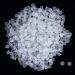 Ink Caps Medium,500pcs White Plastic Disposable Ink Cups with Base,Makeup Pigment Ink Cap Sizes 13mm Medium(500M)