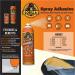 Gorilla Heavy Duty Spray Adhesive 4oz Clear - Multipurpose & Repositionable | Pack of 1 - Buy Online on SooperMarket.com