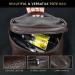 Sandalwood Bath Gift Set for Him - Personal Care Spa Kit in Leather Bag | Relaxing Man Gift Basket with Shower Gel, Bubble Bath, Body Oil, Bath Bomb & More - Buy Online on SooperMarket.com