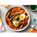 Yopokki Rice Cake Double Pack - Sweet & Sour Korean Instant Tteokbokki 2x140g | OG Asia - Buy Online on SooperMarket.com