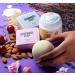 Relaxing Spa Gift Set for Women | Self Care Kit with Handmade Soap Bath Bomb & Wine Tumbler | Unique Birthday Gifts for Mom Friends & Her - Buy Online on SooperMarket.com