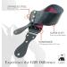G.B.S Ultra Wide Straight Razor Strop Handmade Barber Leather Razor Strop for Sharpening Razor & Tools Dual Sharpening Strap in Black and Maroon with Fine Edges blade 3" x 26" for Men - Buy Online on SooperMarket.com