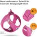 Curli Clasp Air-Mesh Vest Harness - Fuchsia S - Stylish & Comfortable Pet Gear for International Shipping - Buy Online on SooperMarket.com
