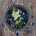 Hisredsun 290 Pcs Mixed Color Glass Pebble Stones - 1.35kg Decorative Vase Fillers & Aquarium Gems - 17-20mm Flat Marble Pearls - Buy Online on SooperMarket.com