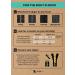 ZlideOn Zipper Replacement 3 Pack - Black Large Instant Zipper Slider | International Shipping Available - Buy Online on SooperMarket.com