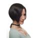 Buy Sexy Dark Brown Asymmetrical Bob Wig for Women | Short Hair Wig - 1248-4 | International Shipping - Buy Online on SooperMarket.com