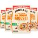 Jordans Natural Muesli | Breakfast Cereal | Vegetarian | High Fibre | 4 PACKS of 1 kg & Granola Raisin and Almond | Breakfast Cereal | High Fibre | 4 PACKS of 750 g Natural Muesli + Granola Raisin and Almond - Buy Online on SooperMarket.com