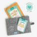 Mother Pass Protective Cover | Felt Organizer for Vaccination Pass Ultrasound Pics & Insurance Card - Loving German Design - Buy Online on SooperMarket.com