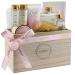 Luxury Bath Gift Set | Home Spa Gift Basket - Milky Coconut Scent Vitamin E & Shea Butter Shower Gel Bath Salt Body Scrub & More - International Shipping Available - Buy Online on SooperMarket.com