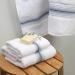 Aston & Arden Turkish Bath Towels - Pack of 2, 600 GSM Oversized Ultra Soft Hand Towels in Crystal Blue - Buy Online on SooperMarket.com