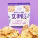 Livlo Keto Blueberry Scones Baking Mix with Real Blueberries | 9.5 oz - Buy Online on SooperMarket.com