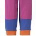 Organic Cotton Baby Knee Patch Trousers - Blue/Rainbow Stripes | 12-18 Months - Buy Online on SooperMarket.com