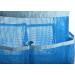 Mesh Shower Bag - 9-Pocket Blue Organizing Bathroom Toiletry Essentials - Buy Online on SooperMarket.com
