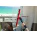 DSV Professional Window Squeegee | 2-in-1 Cleaner with Sponge & Rubber Strip | Telescopic Pole | 127.5cm Extension | Multi-Angle Cleaning - Buy Online on SooperMarket.com