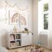 Happyarts A4 Poster Set - Hand-Painted Boho Sun Rainbow & Cloud Decor for Kids' Room | Perfect Baby Room Wall Art - Buy Online on SooperMarket.com