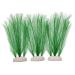 Begondi's aquarium decorations aquarium artificial green aquatic plants made of silk fabrics and plastic safe for all fish and pets set (18cm)