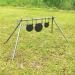 AR500 Steel Target Hangers & Gong Combo Pack DIY Hanging Kit for EMT Conduit Includes 6 Hooks - Buy Online on SooperMarket.com