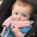 Travel Bug Baby 2 Piece Car Seat Strap Cover Teether Set - Light Pink - Buy Online on SooperMarket.com