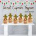 PRECUT Gingerbread Man Cupcake Toppers Edible Christmas Cake Decorations Christmas Decorations Christmas Gingerbread Man Cake Topper (12) - Buy Online on SooperMarket.com