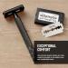 Wilkinson Sword Double Edge Razor for Men With 10 Double Edge Razor Blades Refills - Buy Online on SooperMarket.com