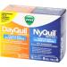 Vicks DayQuil Cold & Flu Multi-Symptom Relief Liquid Capsules + Vicks NyQuil Cold & Flu Multi-Symptom Relief Liquid Capsules Total 48 Count - Buy Online on SooperMarket.com