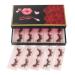 Bodermincer 10 Pairs 3D Faux Mink Hair False Eyelashes - Natural Soft Cruelty-Free Wispies & Fluffies (J006) - International Shipping Available - Buy Online on SooperMarket.com