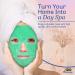 Perfecore Facial Mask for Puffy Eyes & Migraine Relief - Hot Cold Compress Pack for Sinus, Headaches, Spa Therapy - Gel Beads Mask for Sleeping, Travel - Green - Buy Online on SooperMarket.com