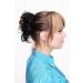 WIG ME UP Hairpiece - Synthetic Hair Scrunchie Ponytail Band Black JL-0119-2 | Shop Now for International Shipping - Buy Online on SooperMarket.com