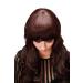 WIG ME UP Dark Brown & Mahogany Wavy Long Wig with Bangs - 65 cm Ladies Wig H9101-2T33 | International Shipping Available - Buy Online on SooperMarket.com