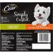 Cesar Simply Crafted Chicken & Sweet Potato Wet Dog Food Variety Pack - 1.3oz (Pack of 16) - Buy Online on SooperMarket.com