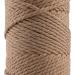 Sensy Premium Macrame Cord 3mm 100% Cotton - 245 Feet Twisted Macrame Rope - Latte Color - Ideal for Macrame Projects - Buy Online on SooperMarket.com